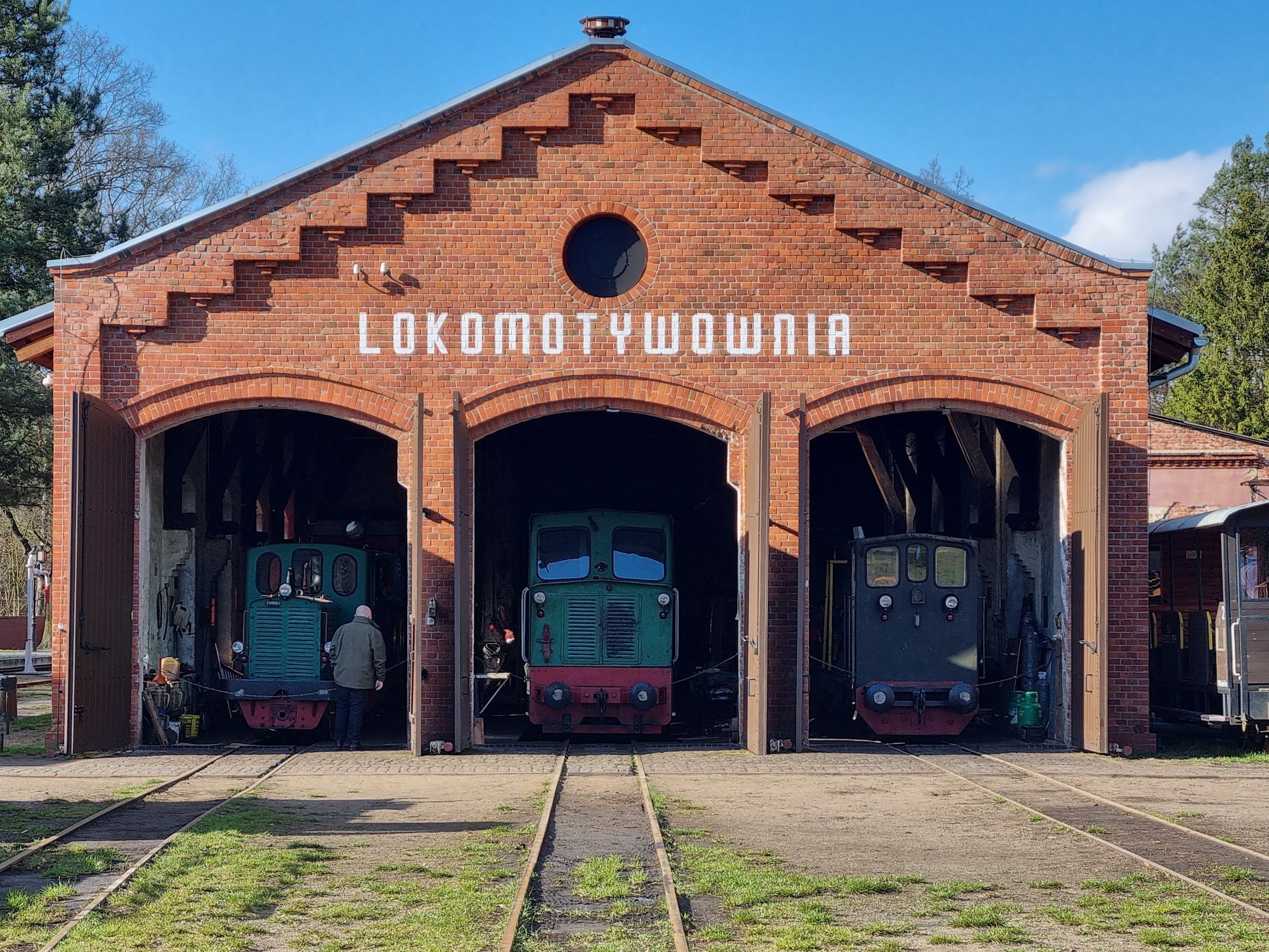 Rudy narrow-gauge railway